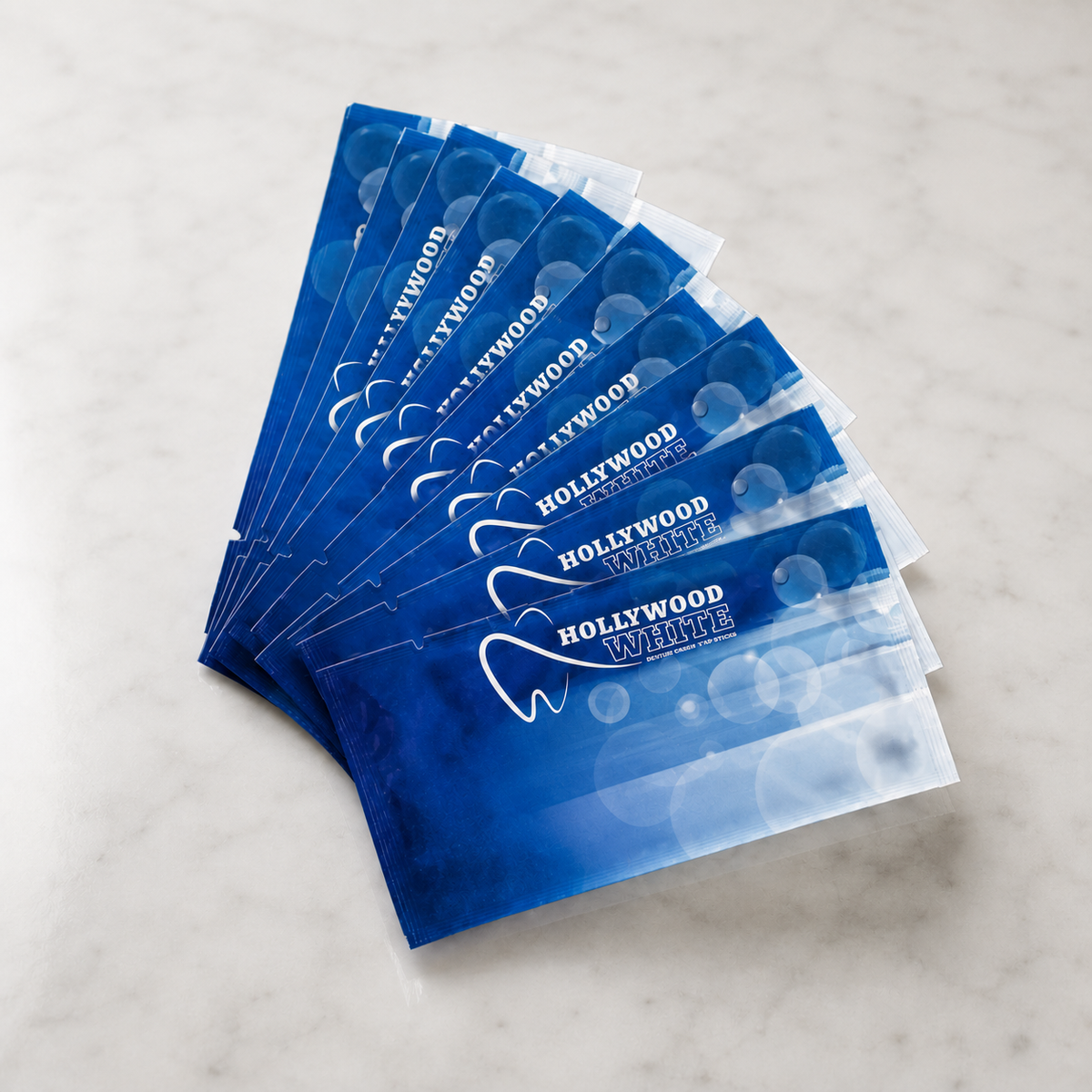 LOT DE 10 LINGETTES BLANCHIMENT DENTAIRE