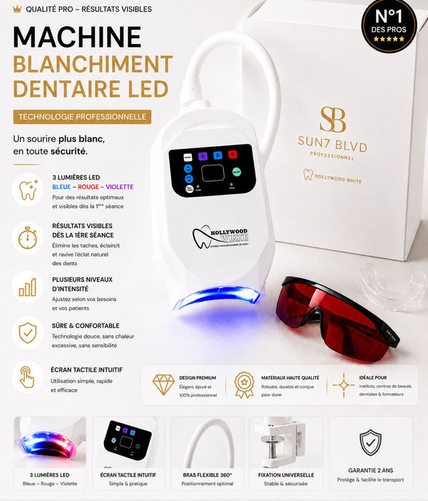 MACHINE BLANCHIMENT DENTAIRE LED