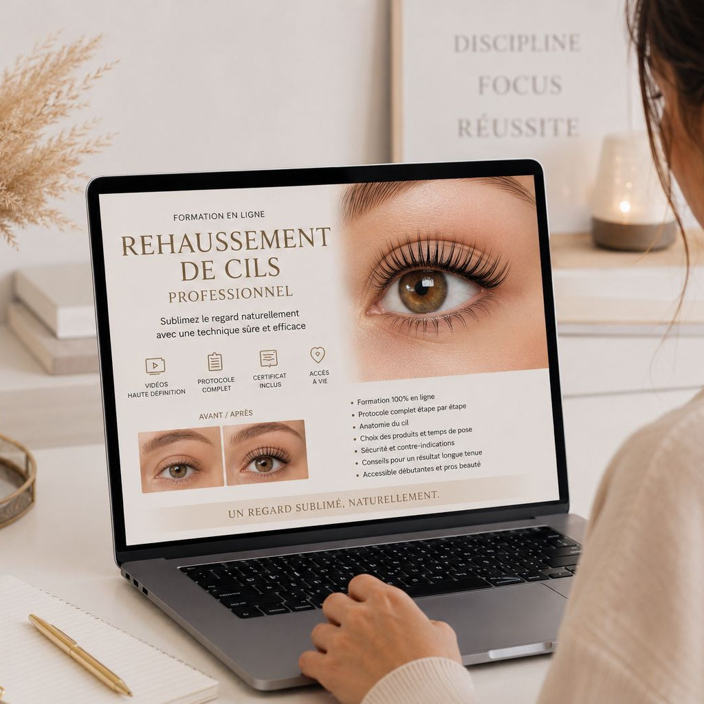 FORMATION REHAUSSEMENT DE CILS & TEINTURE