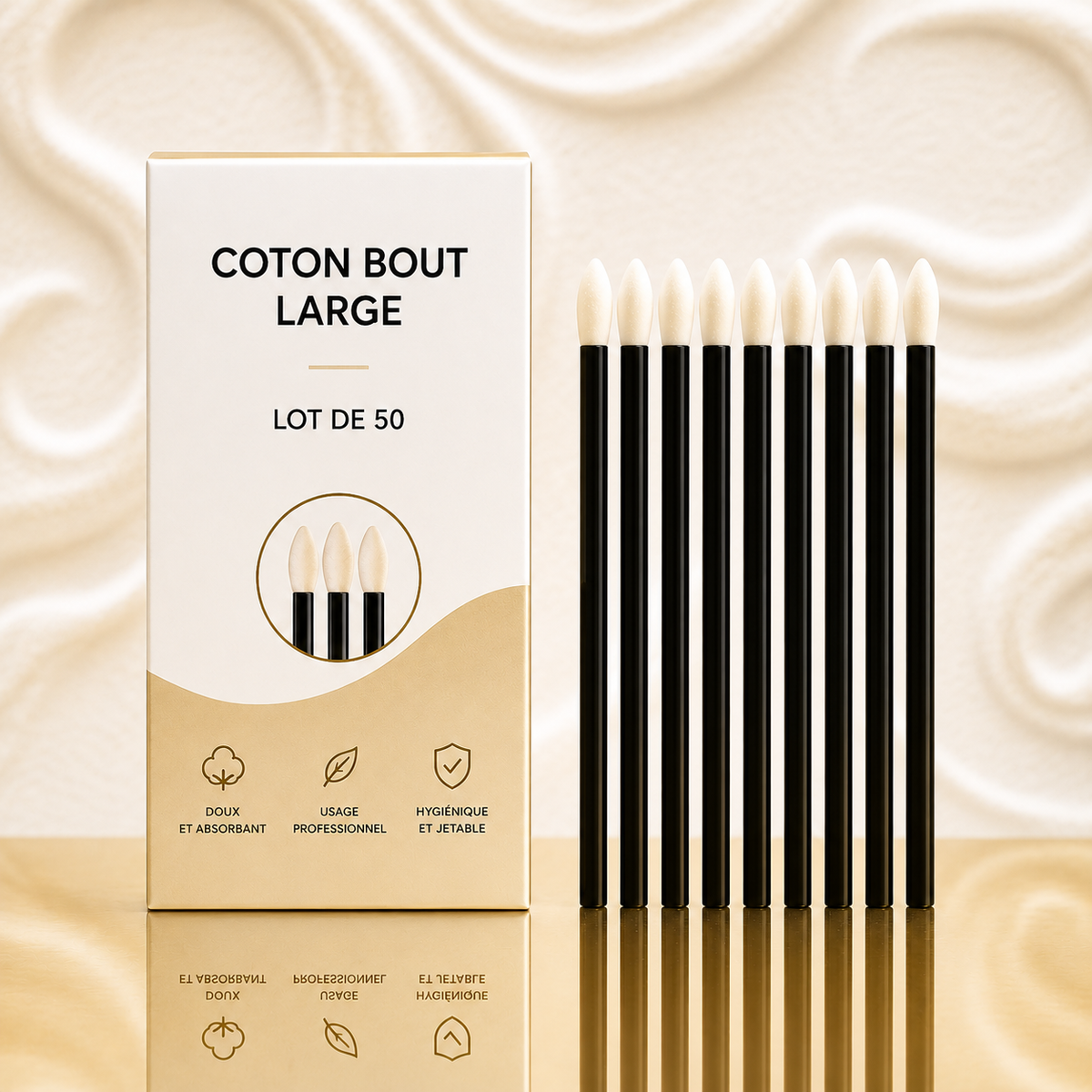 COTON BOUT LARGE LOT DE 50