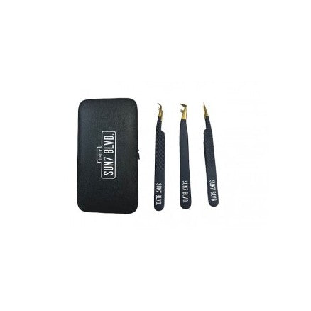 PINCES POUR CILS & ETUI DE RANGEMENT