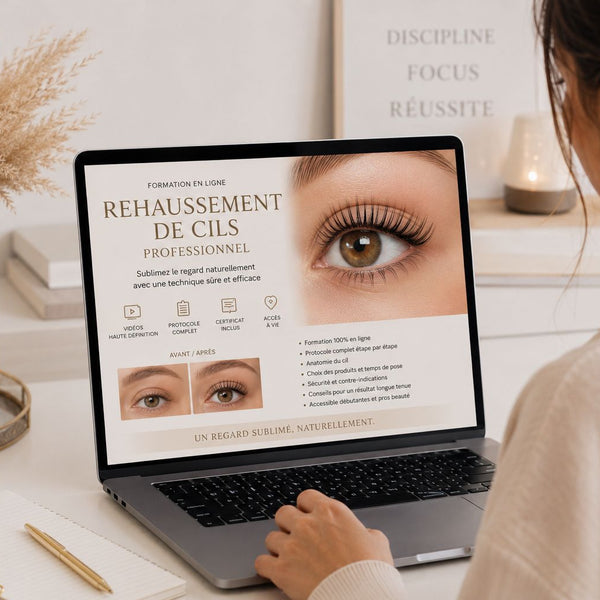 FORMATION REHAUSSEMENT DE CILS & TEINTURE